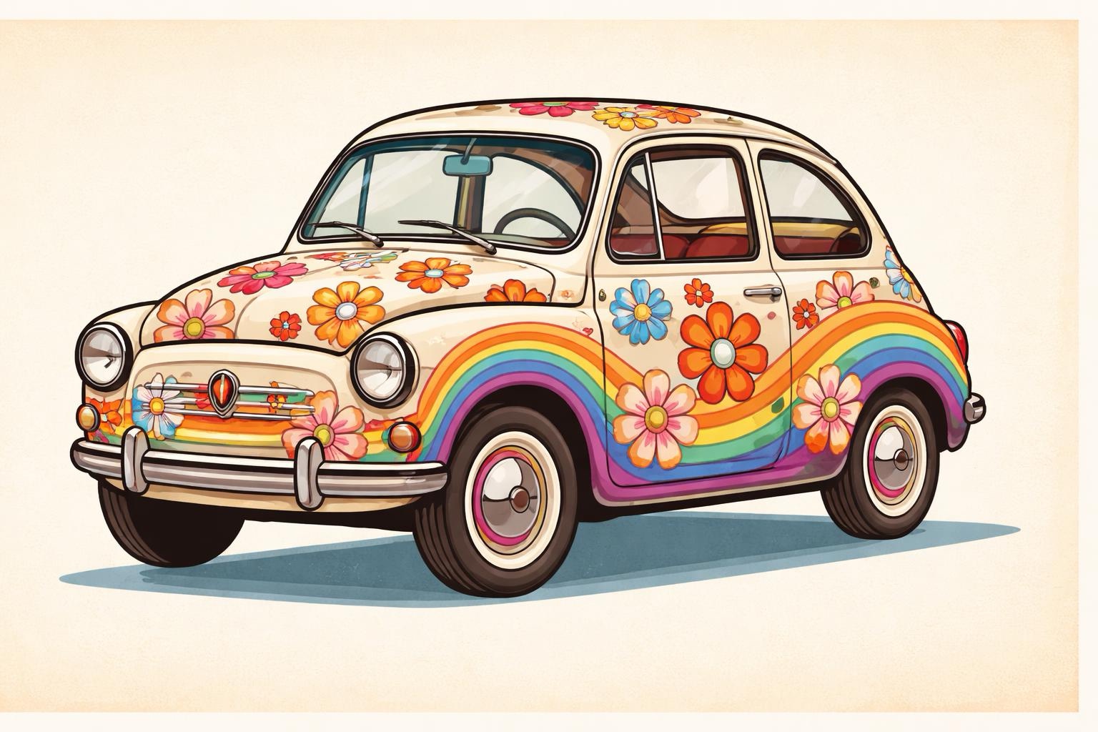 Art Car Pace e Fiori