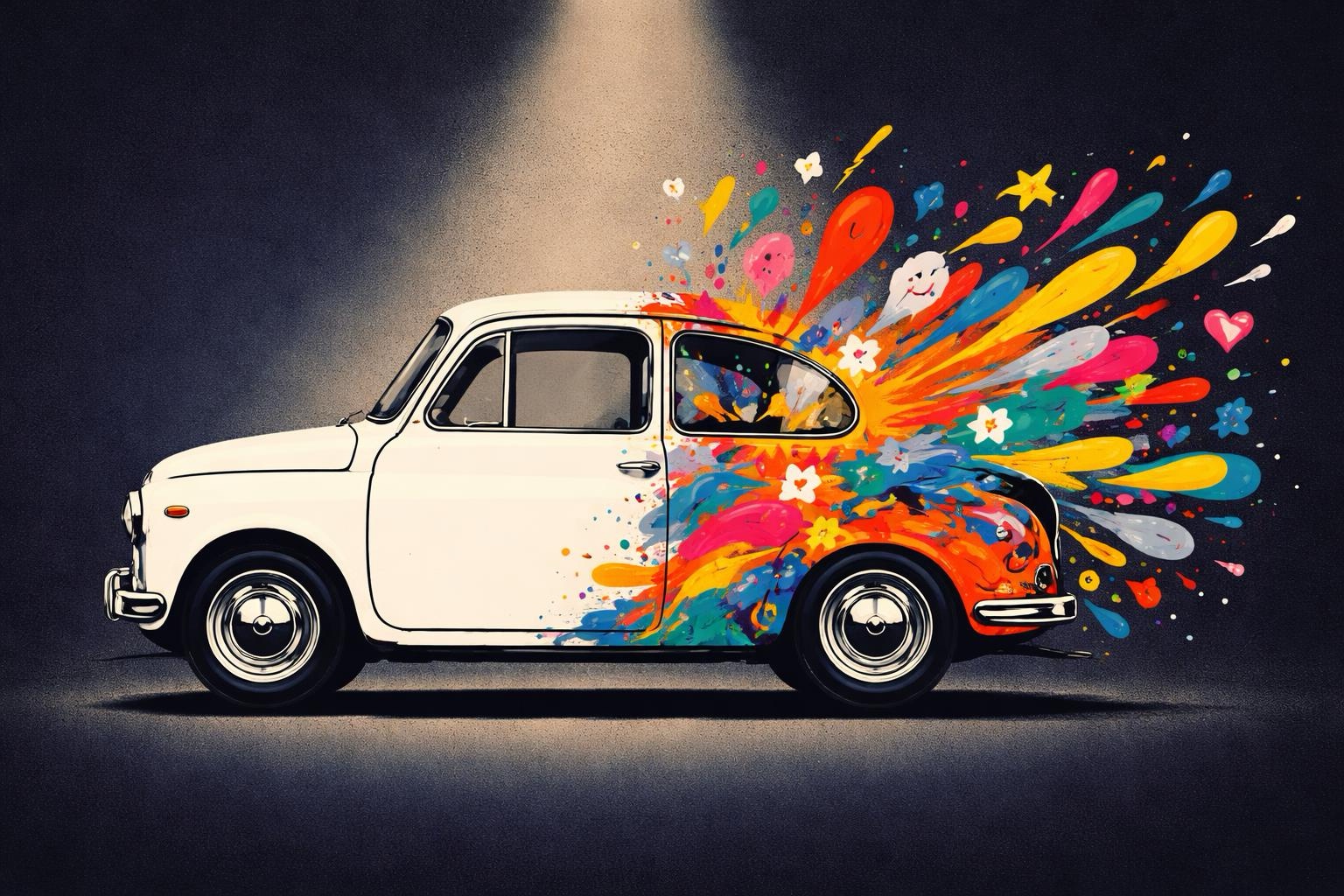 Canvas in Movement: la 600 come tela in movimento